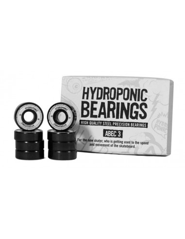 hydroponic bearings abec 3 weiß - 8pack